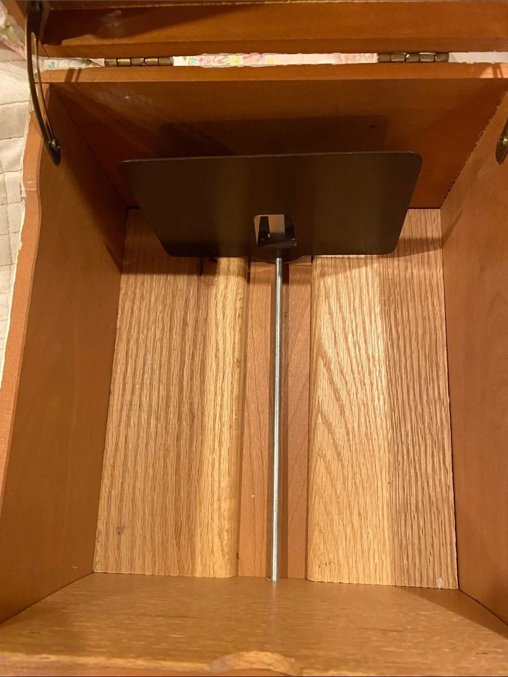 Vintage PSI NapaValley Oak Wood Index and Recipe file box